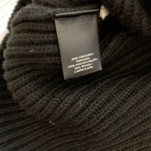 Ann Taylor Women's Black Midnight Flake Sweater - Picture 9 of 9